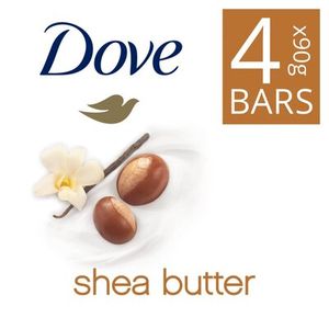 Dove Purely Pampering Shea Butter Beauty Soap 4 x 90g